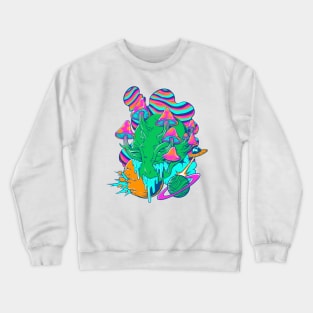 Alien trippy Crewneck Sweatshirt